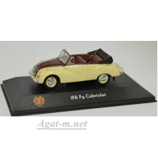 7230007-АТЛ IFA F9 Cabriolet 1952 Beige/Maroon